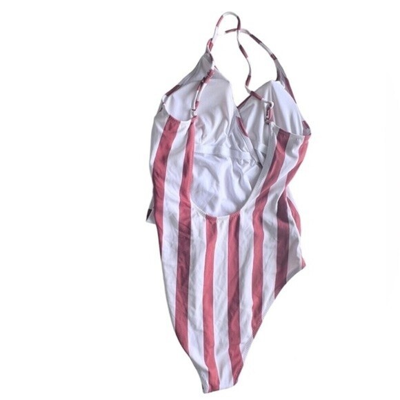 Women's Swimsuit Cupshe striped one piece red and white size S. - Picture 5 of 7